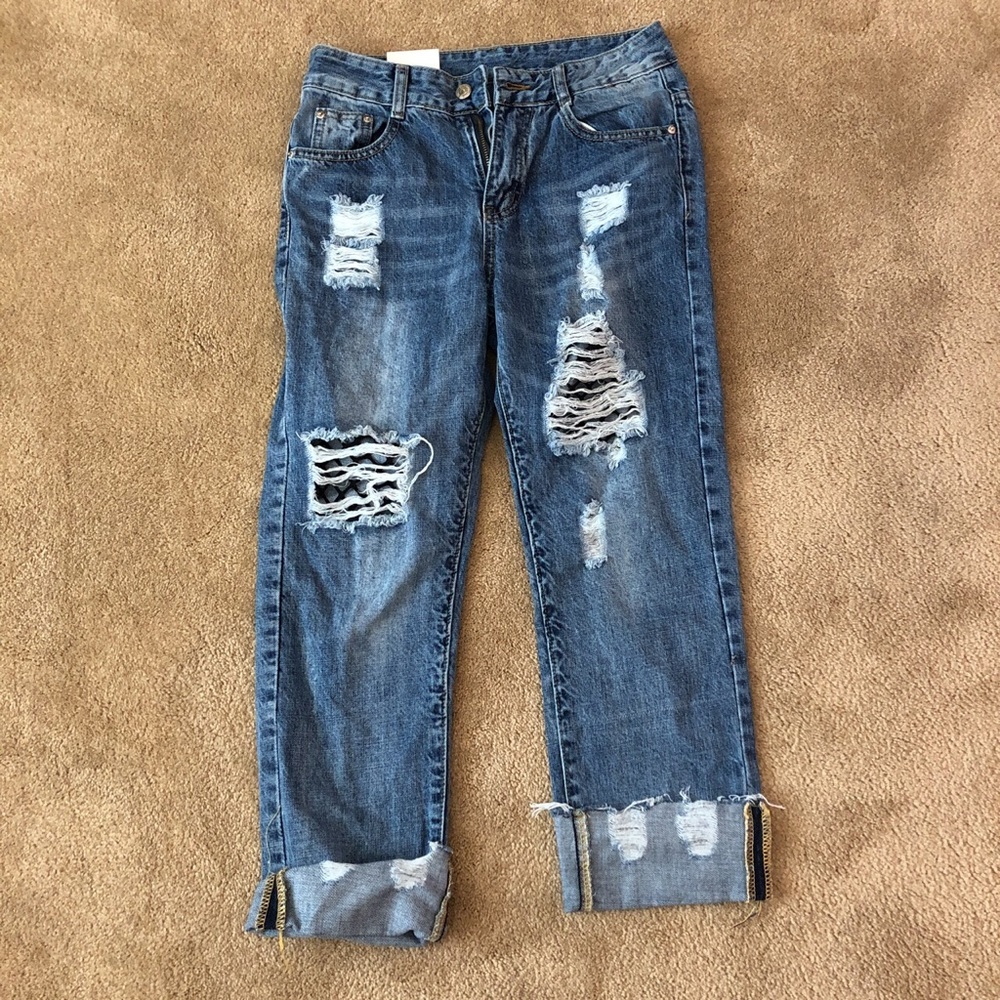Fishnet Jeans